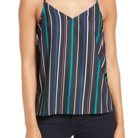 Halogen Striped Women's Cami Top - Picture 1 of 4